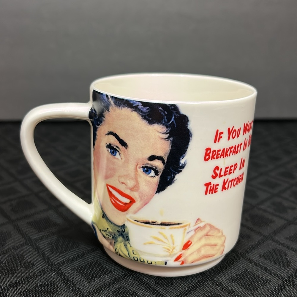 Breakfast In Bed…Sleep In The Kitchen Mug - Picture 4 of 8